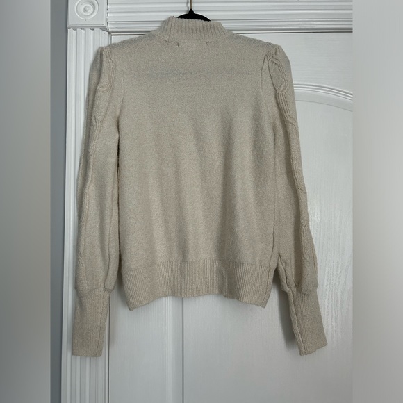NWT Madison + Hudson Sparkly Cream Sweater Size Small - Picture 10 of 11